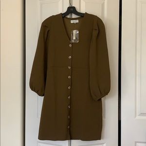 Texture & Thread Madewell Balloon-Sleeve Dress